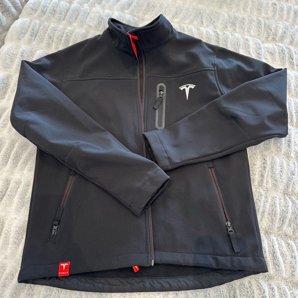 Tesla Ladies Black Jacket